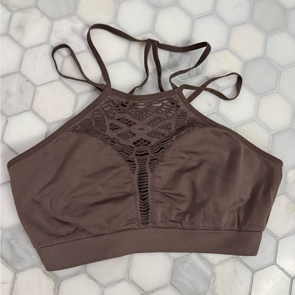 Victoria's Secret Chocolate Brown Lace Bralette